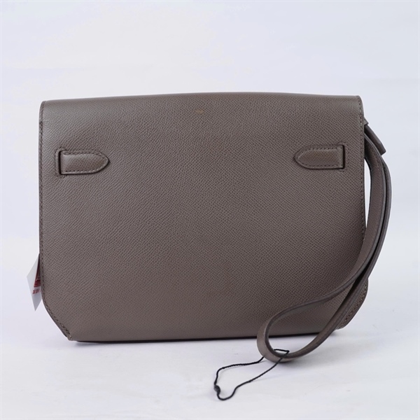 Túi Hermes Clutch xám stamp Z sz22-25 (BQ) KG+