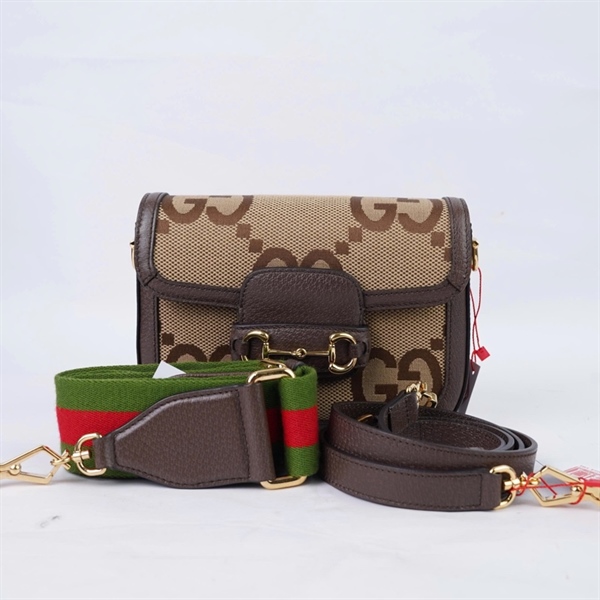 Túi GG 1955 nâu 2 strap (658576-498075) sz20 (BQ) KG+