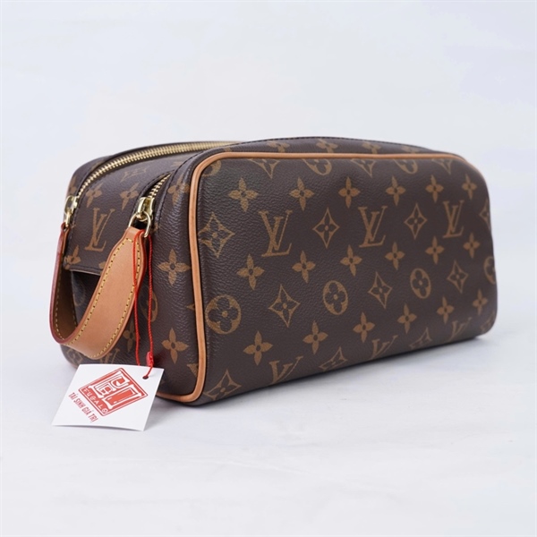 Túi LV Dopp Kit Toilet hoa nâu sz26 (BQ) KG+