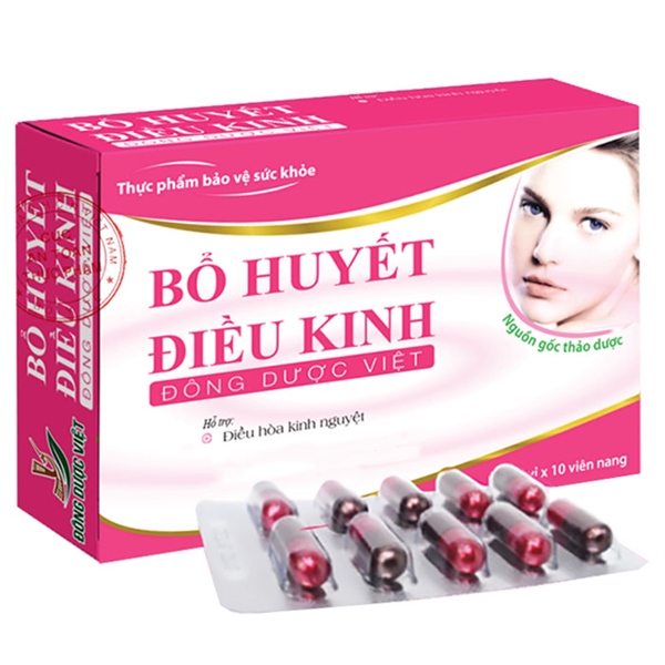 Bổ huyết điều kinh Đông Dược Việt (H*3vỉ*10viên) - Kiến Tạo Việt