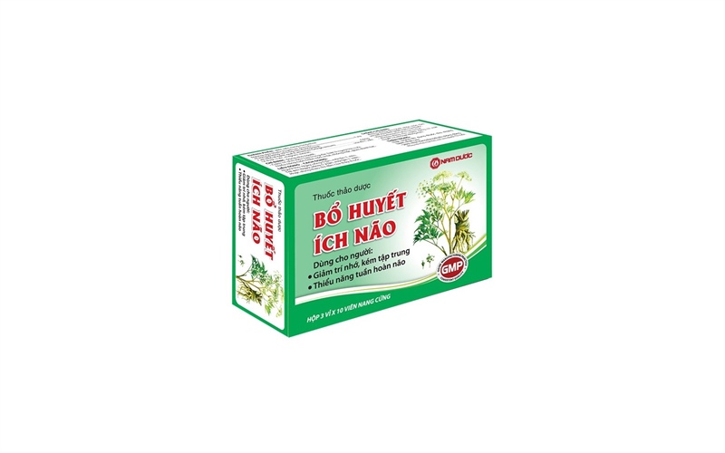 Bổ huyết ích não (Kiện*90Hộp 5vỉ x 10viên) - CTTNHH Nam Dược