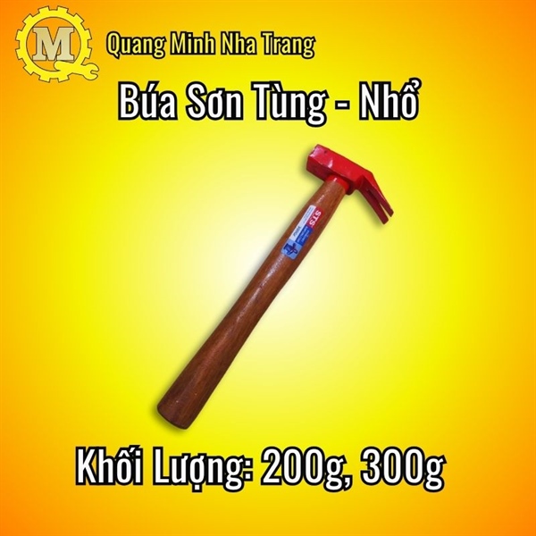 Búa Sơn Tùng 200g - Nhổ (10c)