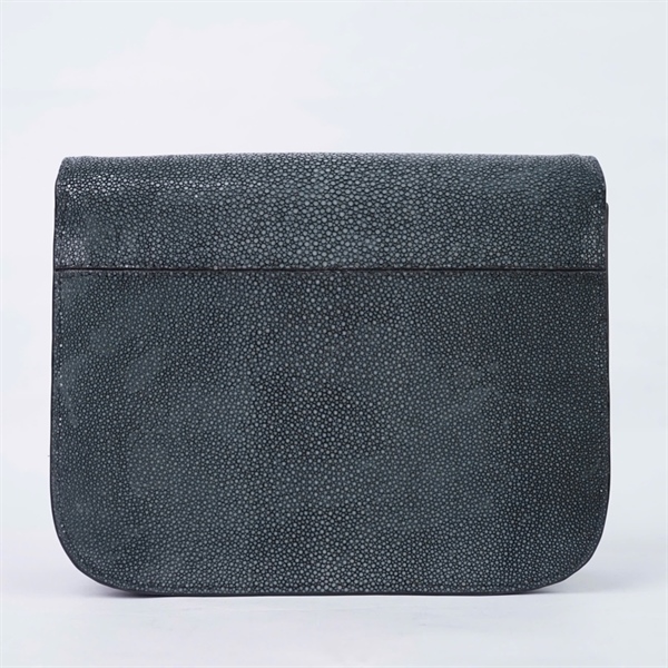 Túi Celine xanh đen da cá đuối sz23 (HN) KG+