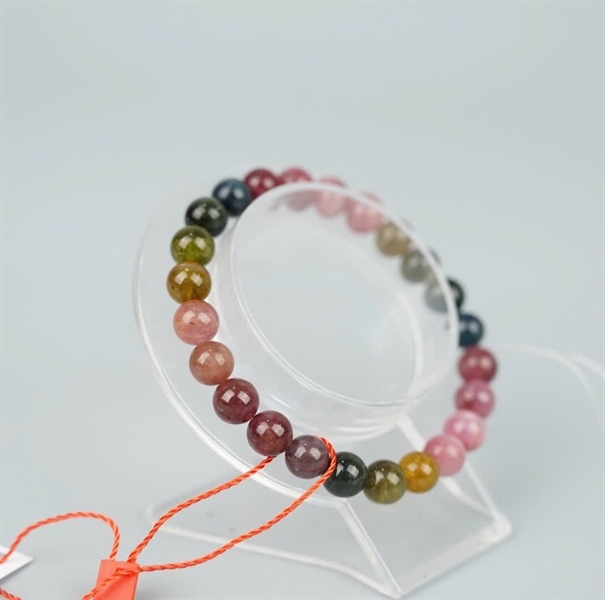 Vòng tay Tourmaline đa sắc ly7-27 (DBG) +