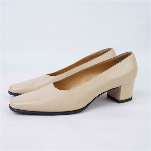 Giày Celine be sz38,5 cao 4cm (HN) KG+