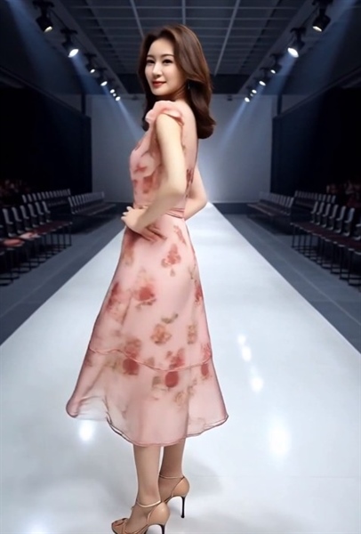 VÁY SUÔNG VOAN HOA XL