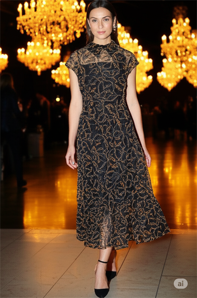 VÁY SUÔNG VOAN HOA S