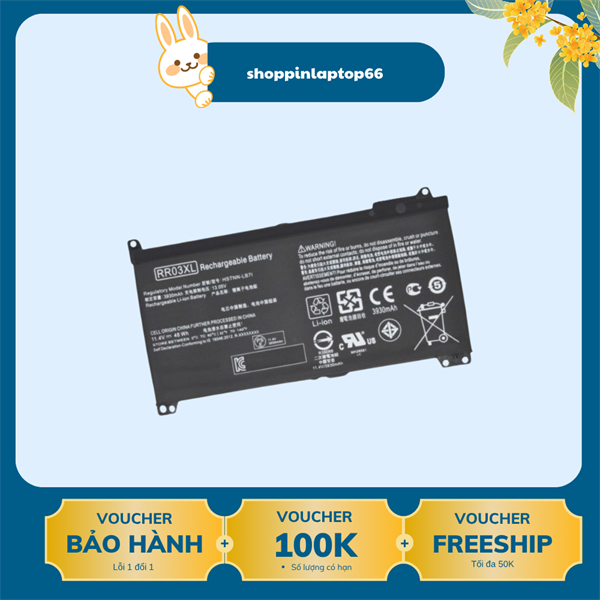 Pin Laptop HP MT20 Mobile Thin Client Model RR03XL (pin thay cell)