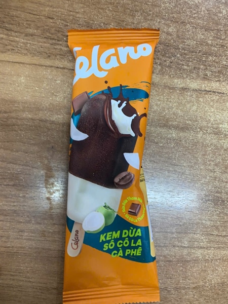 Celano kem dừa socola cà phê 75g - Ice cream