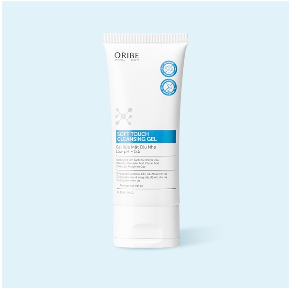 SOFT TOUCH CLEANSING GEL ORIBE – Gel rửa mặt dịu nhẹ Oribe 50g