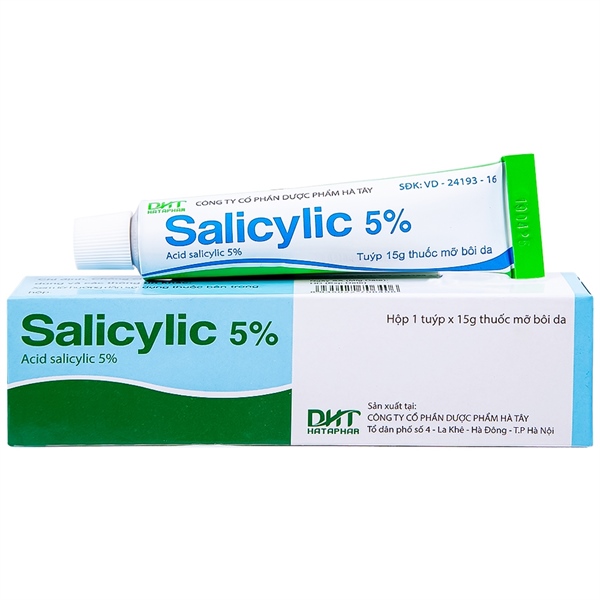 Mỡ Salicylic 5% (H*1tub*15g) - Hà Tây