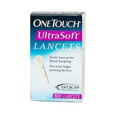 Kim lấy máu khử trùng OneTouch Ultrasoft Lancets ( H*100cái)