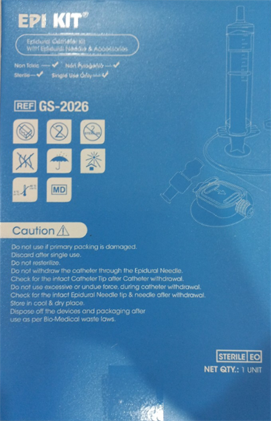 Bộ gây tê ngoài màng cứng Romsons 2