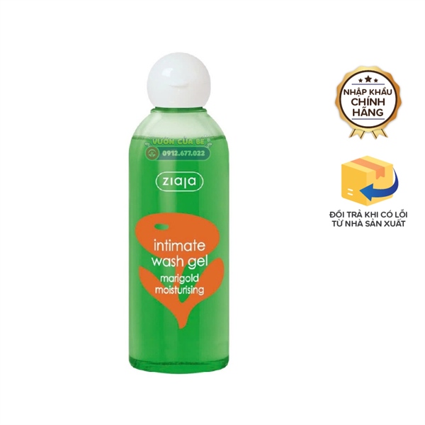Gel v sinh ph n Intimate Ziaja hng cc vn th (kh mi) - Ba Lan -  Chai 200ml - Vn Ca B