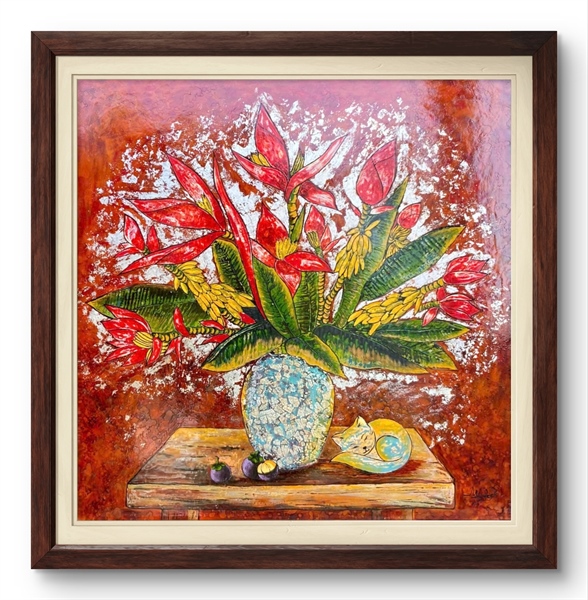 Hương rừng - Mỹ Linh - 80x80 cm