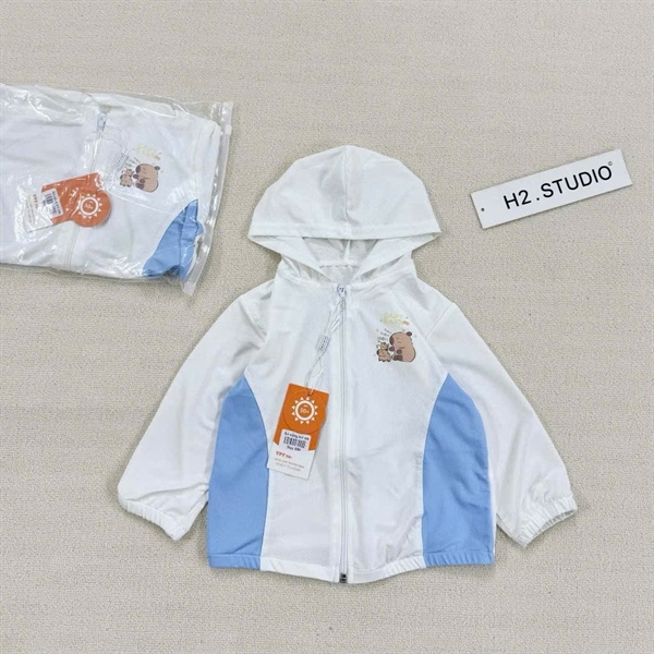 Áo khoác chống nắng Carbybara cho bé trai, bé gái