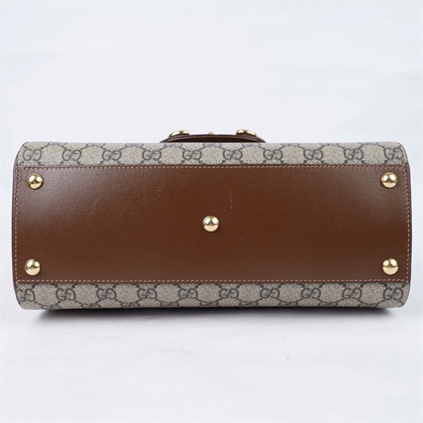 Túi GG 1955 Handle xám 2strap (E039037197) sz29 (HT) +