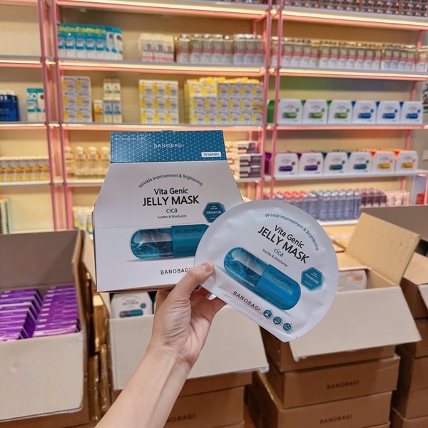 Mặt nạ Vita Genic Jelly Mask - Xanh Cica (VAT)
