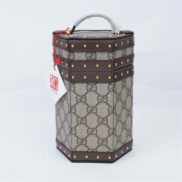 Túi GG cốp hình trụ xám sz12 +