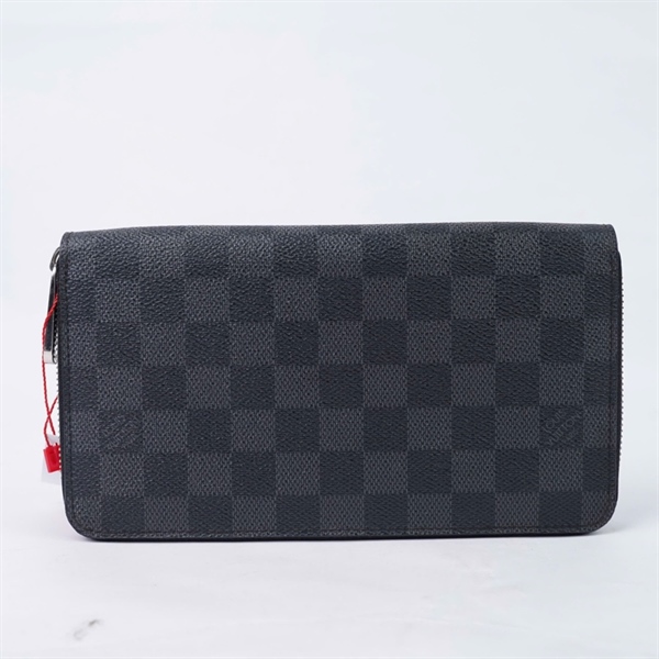 Ví LV zip ô vuông đen (CA4150) (LT) KG+