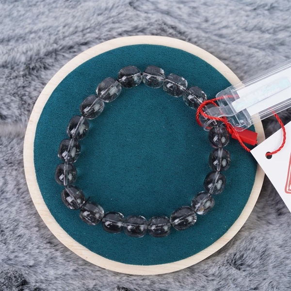 Vòng lu thống tóc đen 20 hạt ly 10.22-8.86mm (888637) KG+