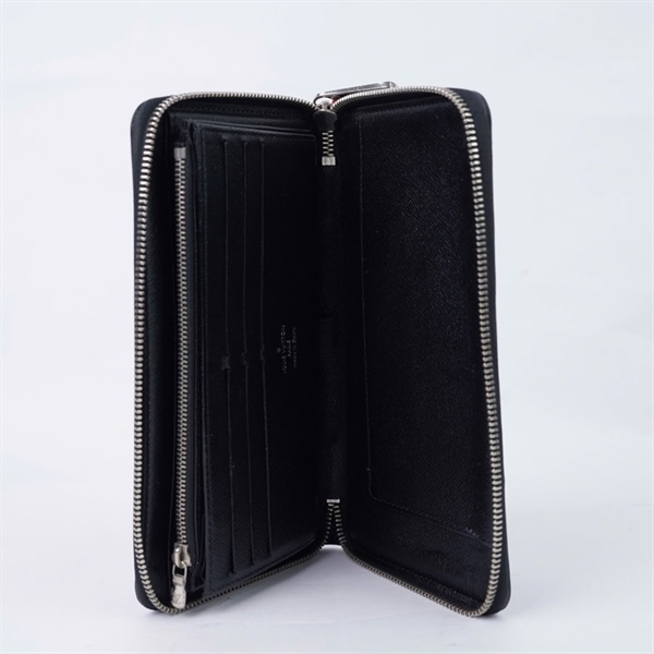 Ví LV zip ô vuông đen (CA2160) (LT) KG+