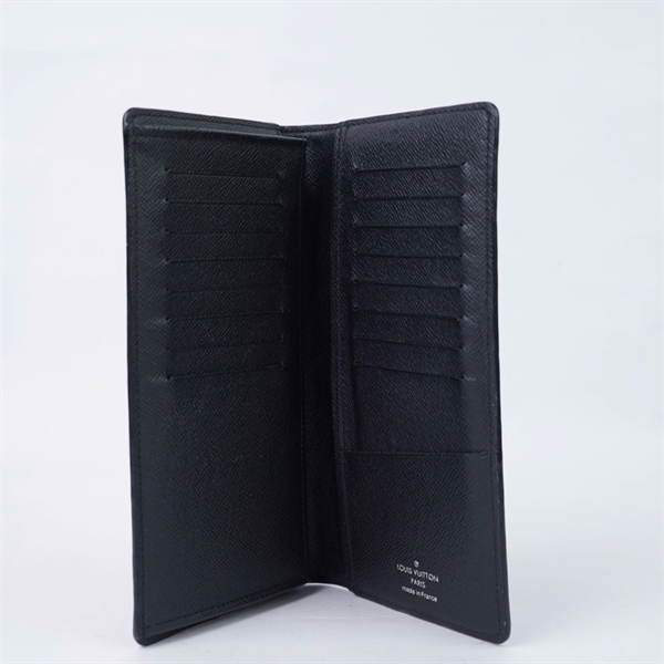 Ví LV ô vuông đen gập 2 (TA4196) (LT) KG+