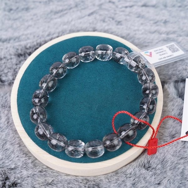 Vòng lu thống tóc đen 19 hạt ly 11.31-10.79mm (696857) KG+