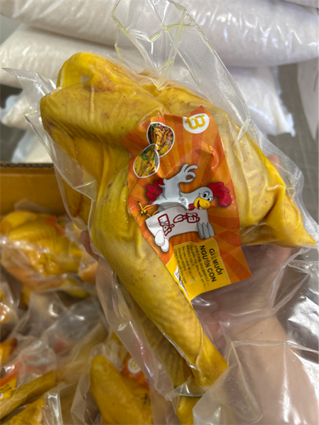 Gà ủ muối size to