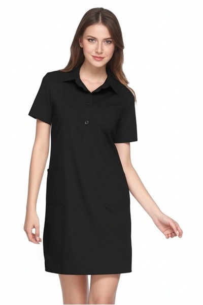 VÁY SUÔNG COTON ĐEN