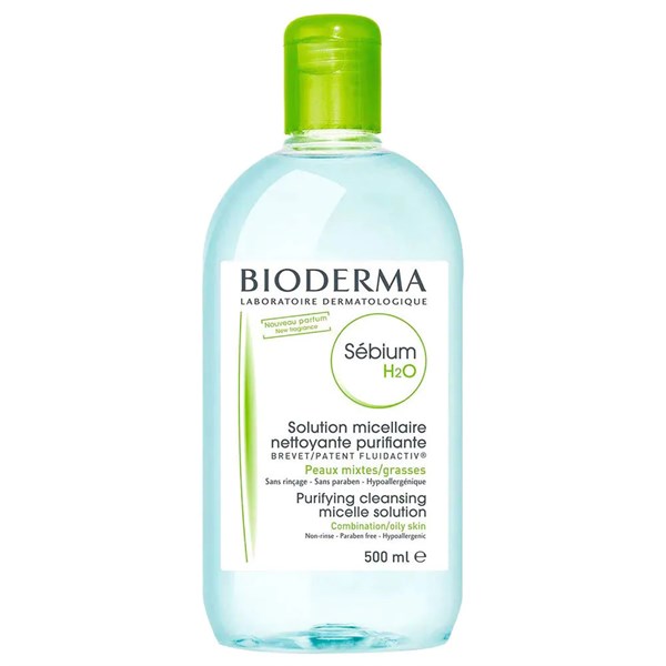 [ HÀNG CTY- XANH ]Nước tẩy trang Bioderma xanh 500ml