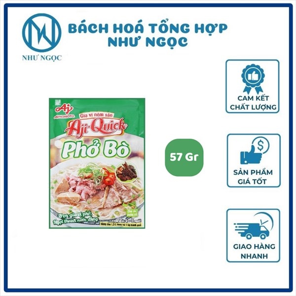 Gia vị nêm phở bò Aji-Quick