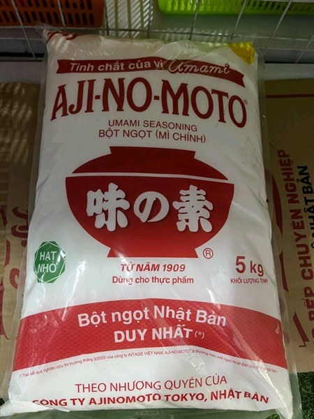 Bột Ngọt AJI-NO-MOTO® Hạt Nhỏ 5kg/Gói