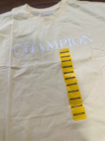 ÁO THUN CHAMPION VÀNG SZ M