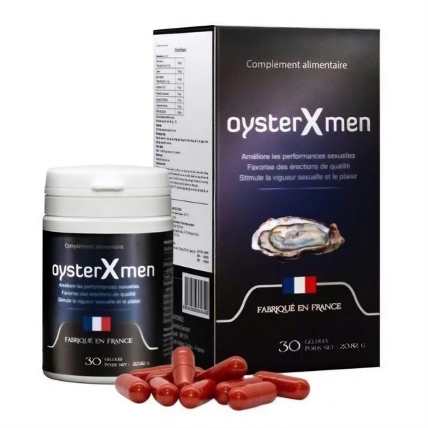 Oyster Xmen (Hỗ trợ tăng cường chức năng sinh lý nam) (Lọ 30 viên) - Pháp