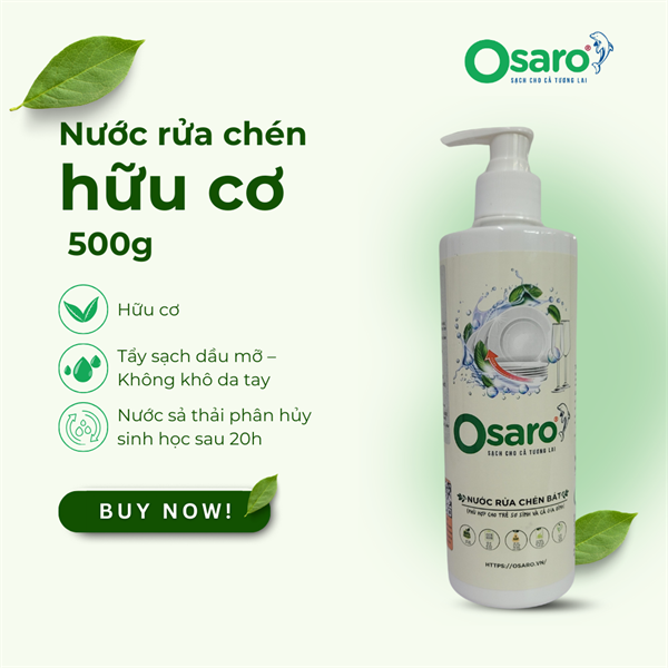 Nước rửa chén OSARO 500g