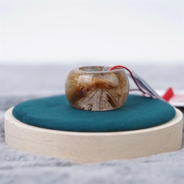 Nhẫn càn long tóc vàng ly 20.05-20.72mm (564229) KG+