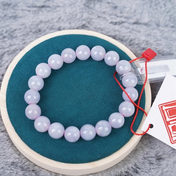 Vòng nếp băng tím My 19 hạt ly 10.24-10mm (684279) KG+