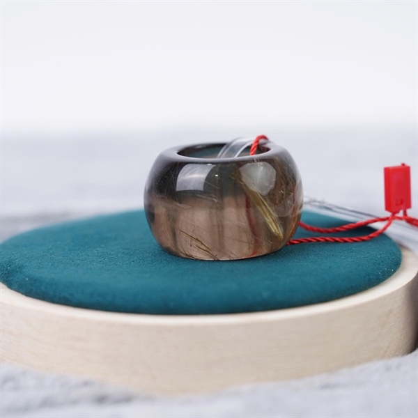 Nhẫn càn long tóc vàng ly 19.20-21.15mm (722758) KG+