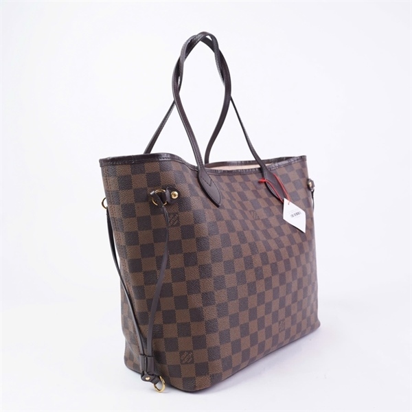 Túi LV Neverfull ô vuông nâu kèm ví (MS0199) sz31-44 +