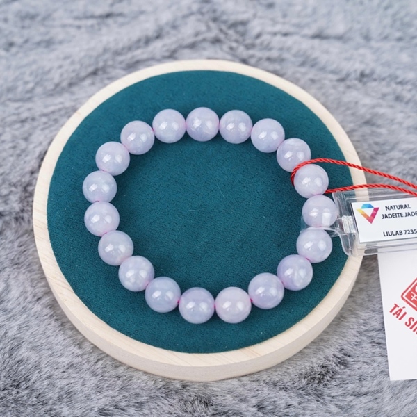 Vòng nếp băng tím My 19 hạt ly 10.21-9.99mm (723589) KG+