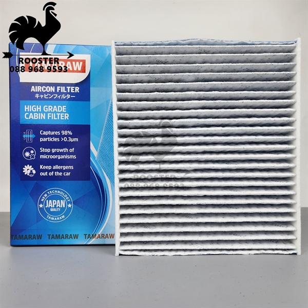 [Tamaraw - Than Hoạt Tính] Lọc gió điều hòa - Innova, Fortuner, Hilux, Corolla Cross, Hiace