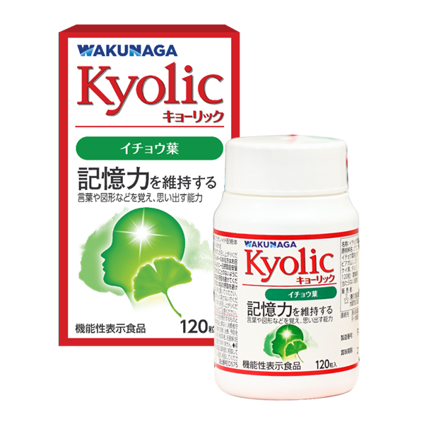 Kyolic Ginkgo Biloba - Hỗ trợ cải thiện trí nhớ, tăng cường tập trung và tuần hoàn não (Lọ 120 viên)