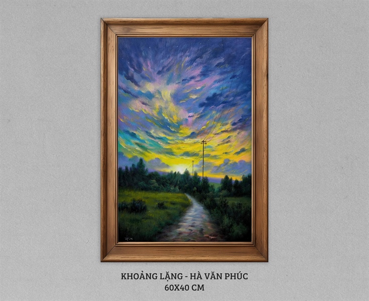 Khoảng lặng - Hà Văn Phúc - 60x40 cm