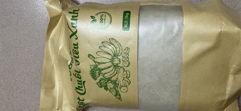 Bột chuối tiêu xanh Vườn xưa