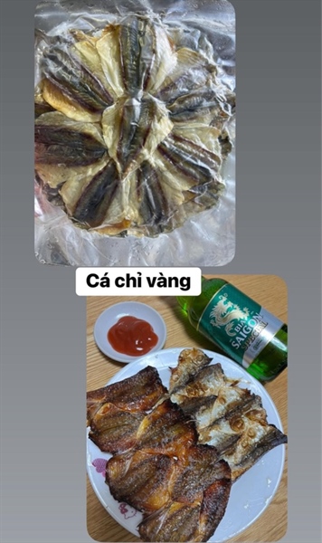 Khô cá chỉ vàng (250g )