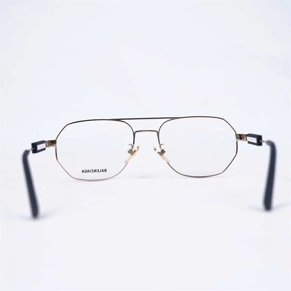 Kính Balenciaga gọng vàng BB0117O 003 (57-18-145) KG+