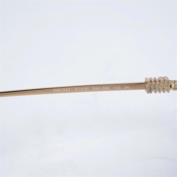 Kính Miu Miu gọng vàng pha loang SMUA54 5AK-08N (51-20-140) KG+