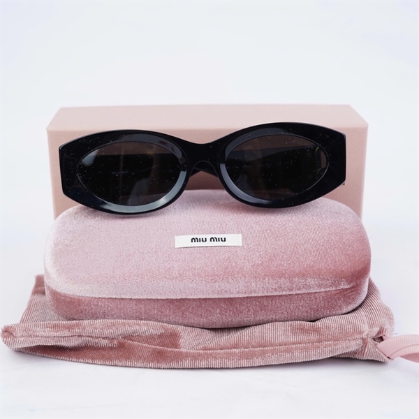 Kính Miu Miu đen SMU11W 1AB-5S0 (54-21-135) KG+