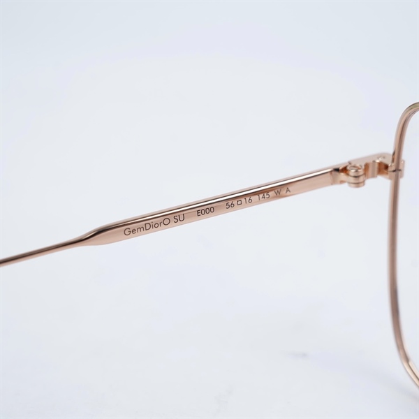 Kính Dior gọng vàng hồng GEMDIORO SU E000 (56-16-145) KG+